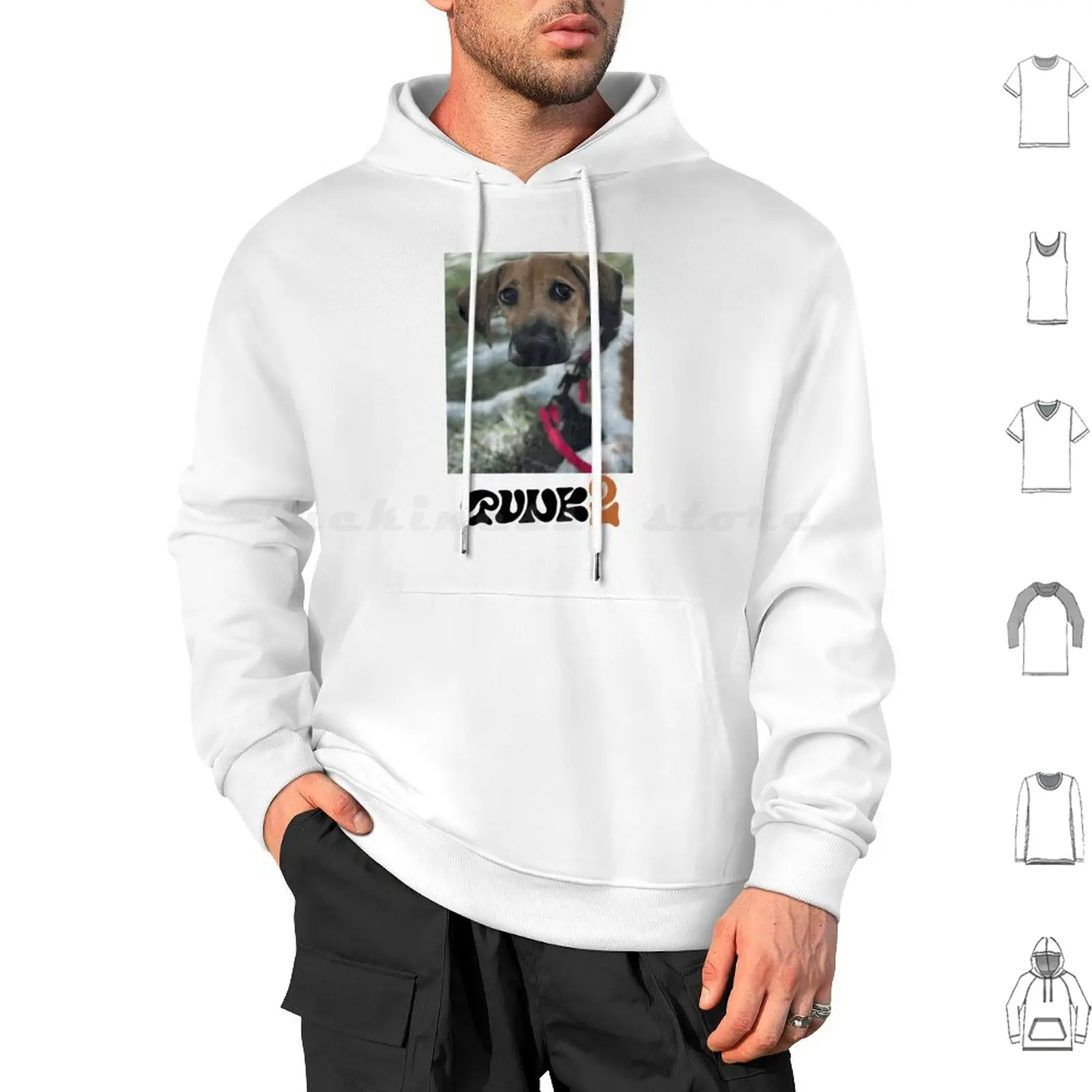 Brakence Dog Hoodie cotton Long Sleeve Music Album Brakence Punk2 Eden Brakence Tour Brakence Venus Fly Trap