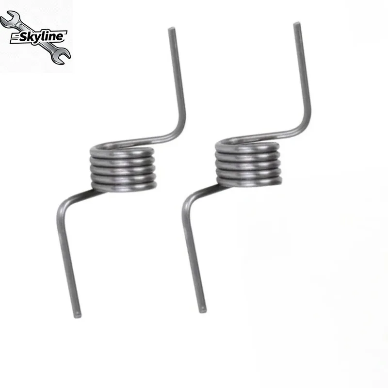 2Pcs Middle Beam Torsion Spring, Door Latch Spring BCD‑320WEM, applicable to Midea, Toshiba, Homa Refrigerator Replacement Parts