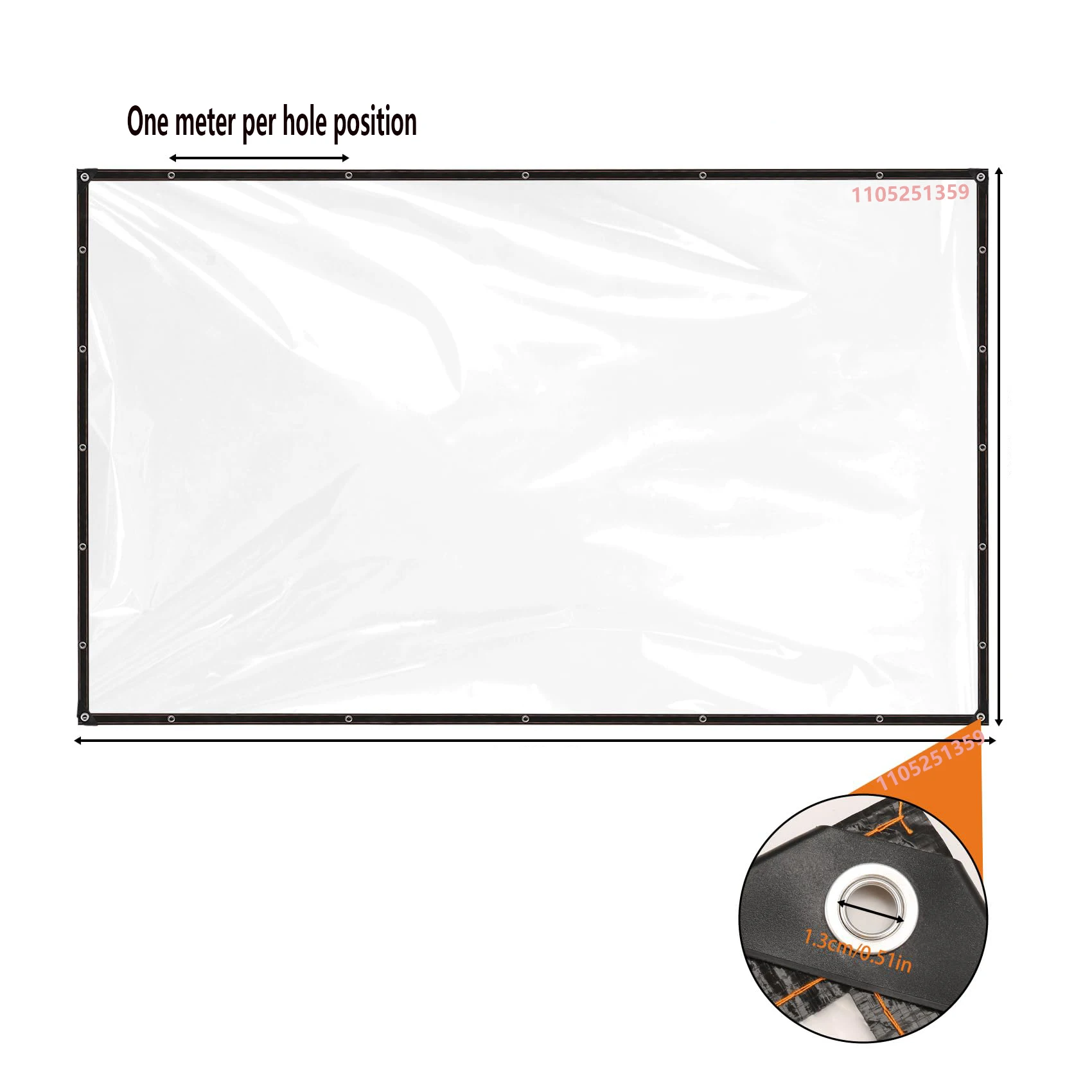 Transparent Rainproof Shading Cloth Tarpaulin Lightweight Waterproof Tarpaulin Cover Tarpaulin Transparent Rainproof Cloth