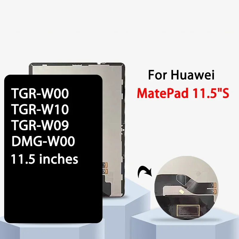 

11.5"New For Huawei MatePad 11.5"S TGR-W10 LCD Display Touch Screen Digitizer TGR-W00 TGR-W09 DMG-W00 LCD Replacement