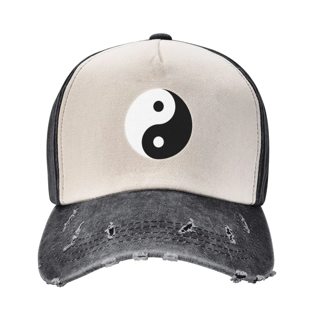 Ying Yang Taoist symbol Baseball Cap Christmas Hat fishing hat Horse Hat Mountaineering Women's Beach Visor Men's