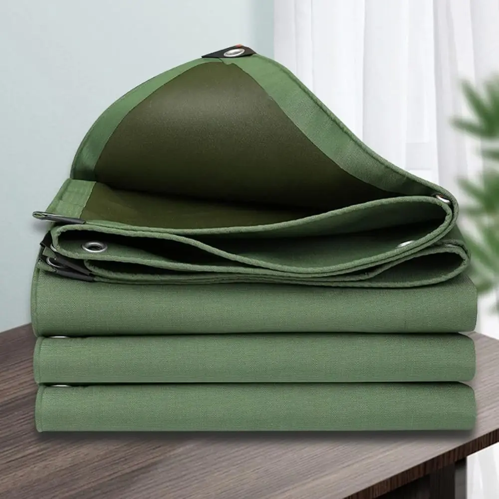 

Сверхмощные водонепроницаемые брезенты с металлическими втулками — зеленые, 3х6 м, для крыши, кемпинга, защиты на открытом воздухе