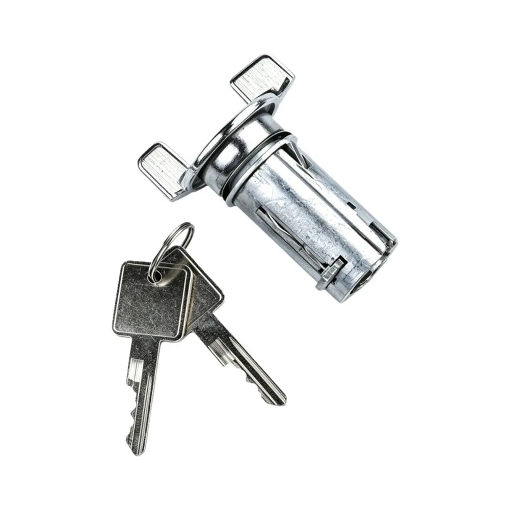 Ignition Lock Cylinder 4489225 With Keys Silver Metal Direct Fit Replacement Steering Column Switch For For Jeep CJ5 For CJ7