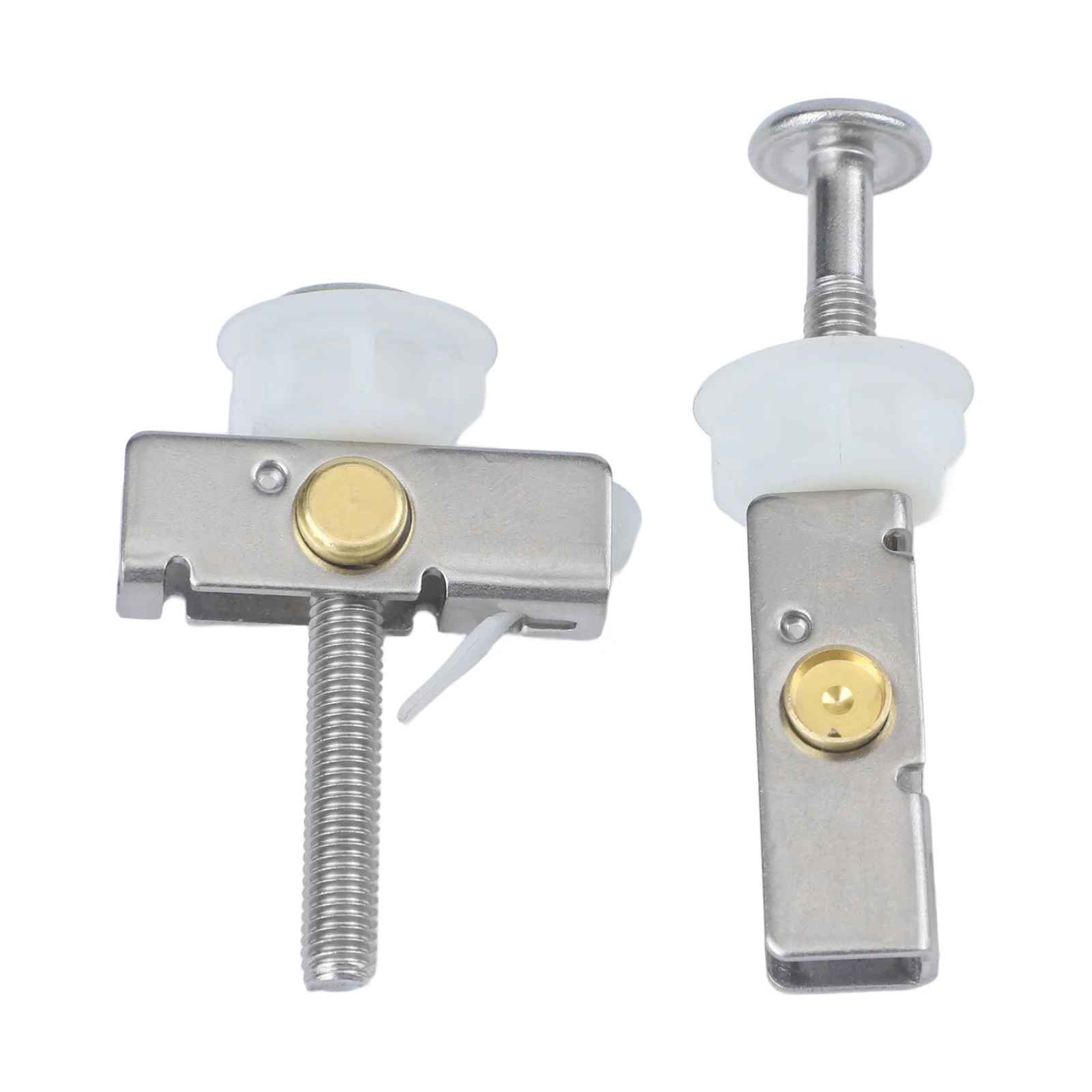 Bathroom Renovation Stainless Steel Bolts Easy Installation Kits Toilet Seat Fixings 304 Stainless Steel 4.7cm Long Bolts