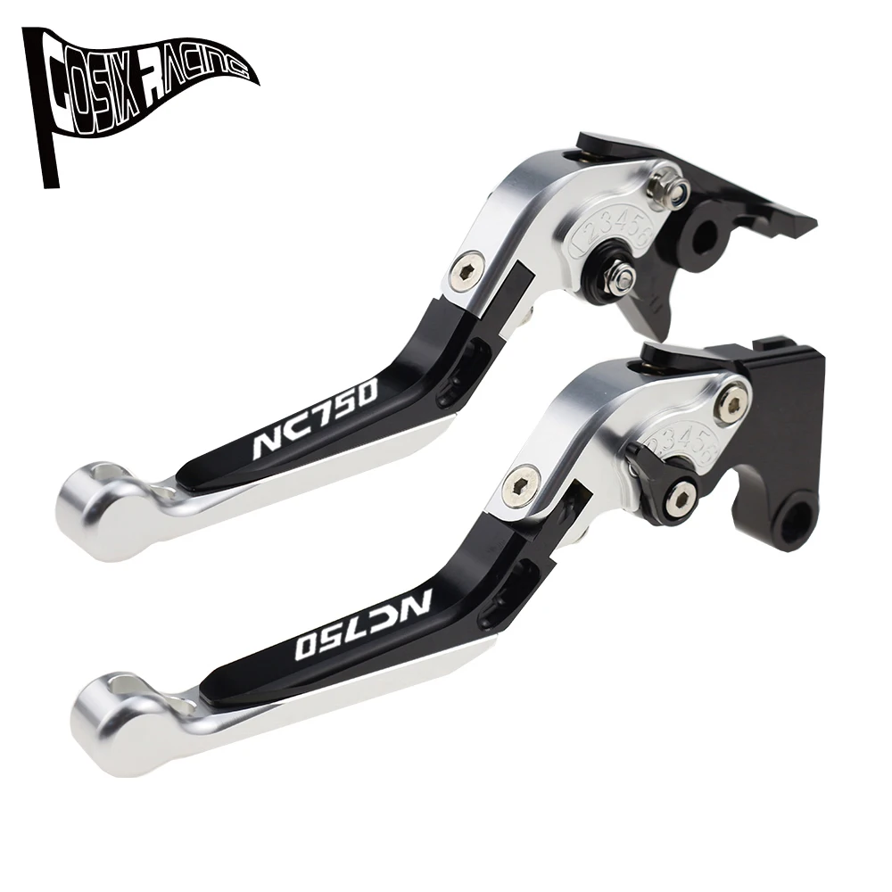 Fit For NC750 S X 2016-2022 Folding Extendable Brake Clutch Levers   NC750 S NC750 X Motorcycle CNC Accessories Handle Set