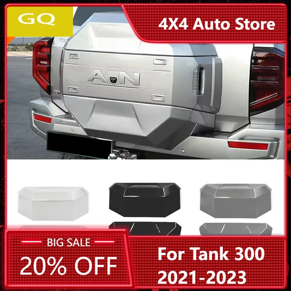 

New！For WEY GWM Tank 400 2023+ Accessories Car Car Tailgate Spare Tire Cover Spare Tire Exterior Decoration Mecha Original Car C