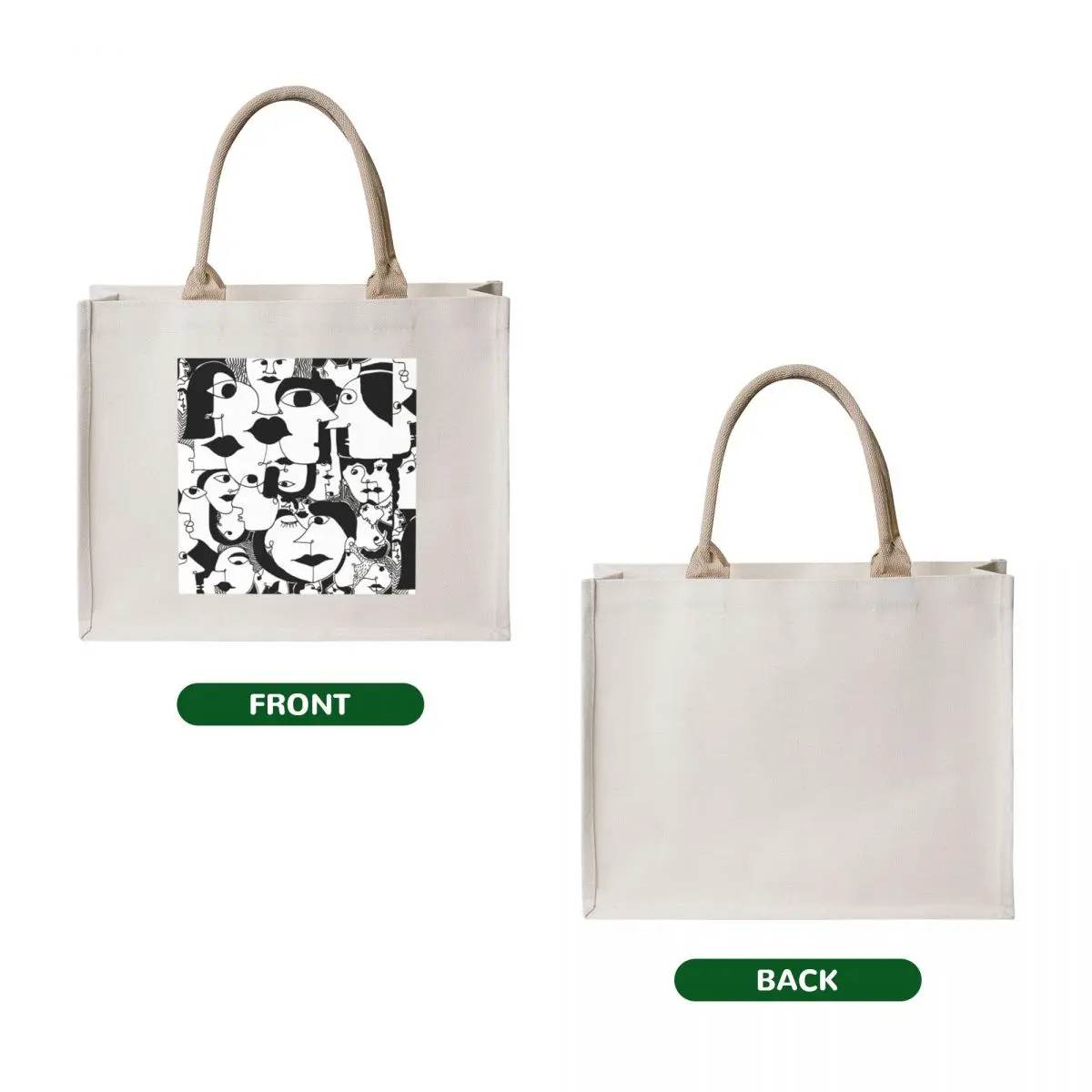 We're All Connected Tote Bag bag luxury women university shopper bag ecological bags custom canvas