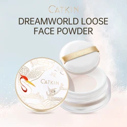 CATKIN Dreamworld Loose Powder For Setting Makeup Oil control Minimizes Pores and Fine Lines, Creates Soft Focus Effect