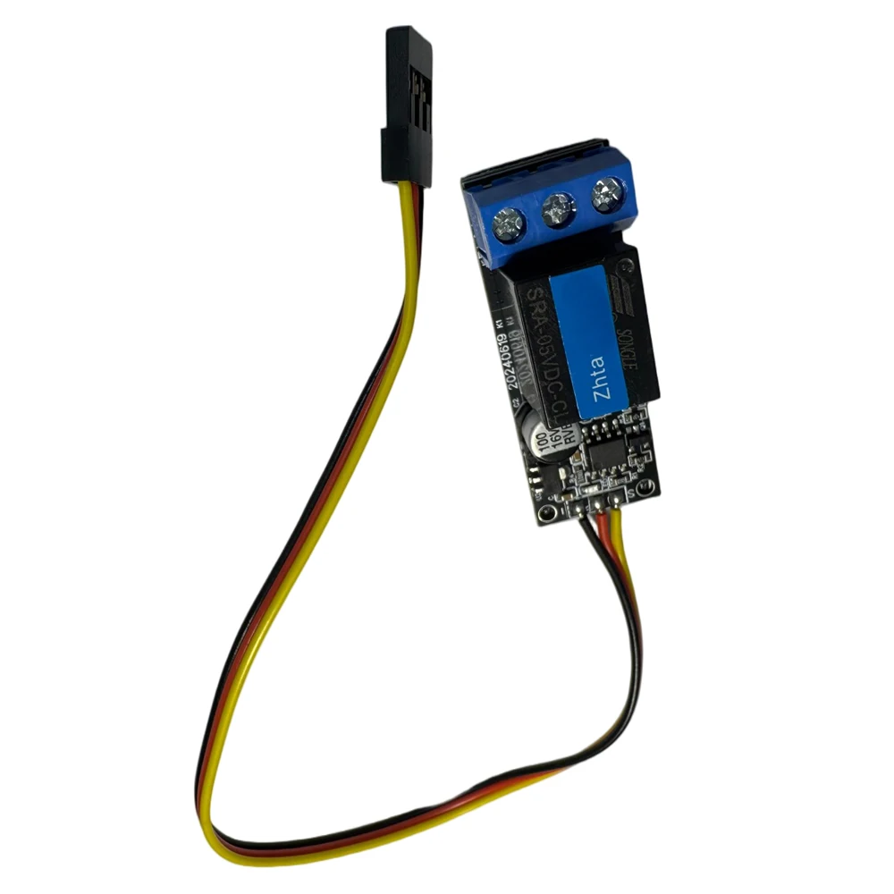 Single Channel PWM Electronic Relay Switch RC Light Controller 900-2100us Signal 4.8-8.4V 10A 50VDC/250VAC for RC Model Receiver