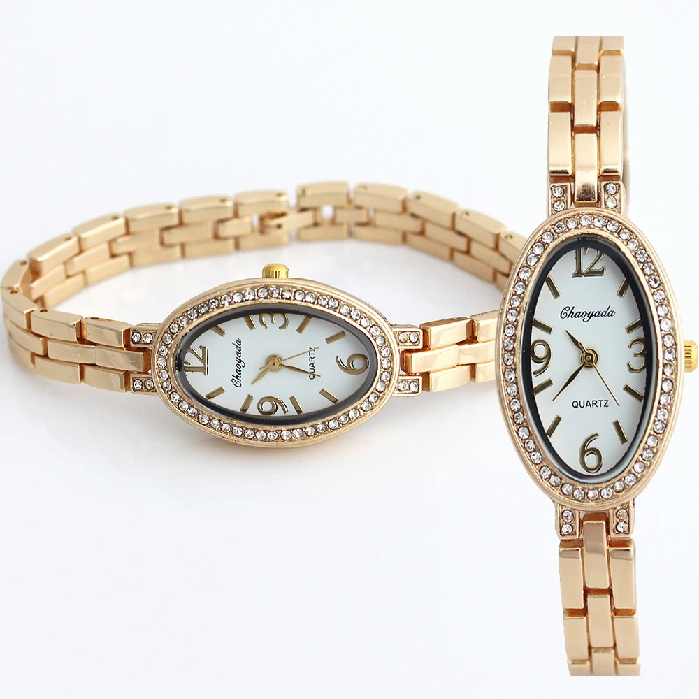 High Quality Fashion Rhinestone Watches Women Luxury  Stainless Steel Bracelet watches Ladies Quartz Dress Watches Xmas Gift