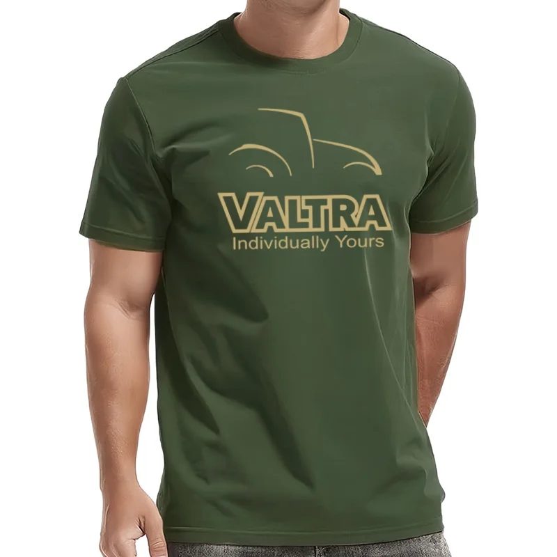 Camiseta para hombre Valtra Tractor verano algodón manga corta camisetas para hombre camisetas LH-363