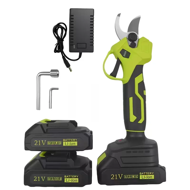 ماكينة تشذيب الأشجار اللاسلكية، فروع تشذيب شجرة محمولة خفيفة الوزن، أداة تشذيب خاصة للحديقة قابلة لإعادة الشحن لأشجار الفاكهة، مكافئ