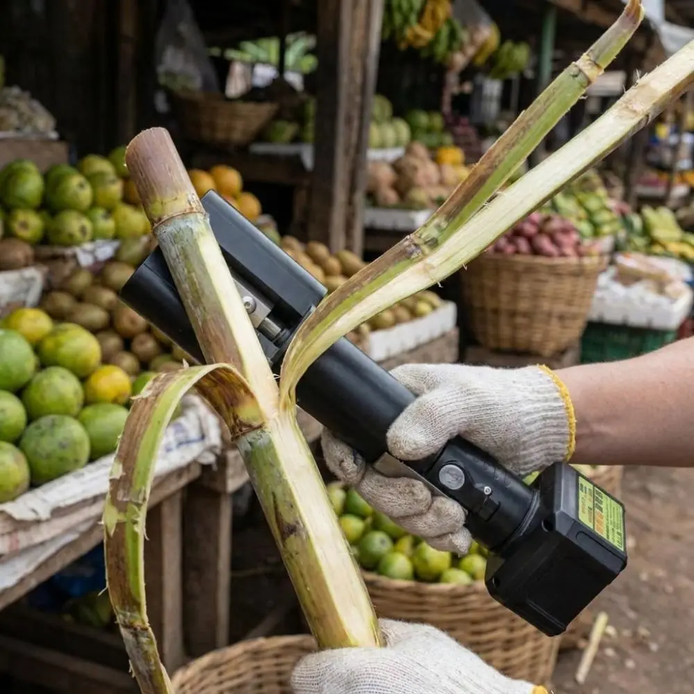 

Professional Electric Sugarcane Peeler High Efficiency Anti-slip Hand Handheld Sugarcane Cutter Peeler Equipment