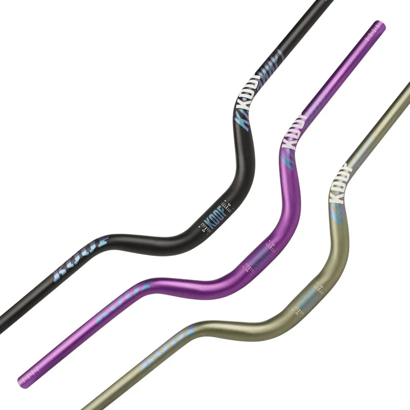 مقود الدراجة الجبلية الإنحدار على الطرق الوعرة مقبض سميك مقبض أفقي من سبائك الألومنيوم مقبض السنونو 780 مللي متر ملحقات الدراجة