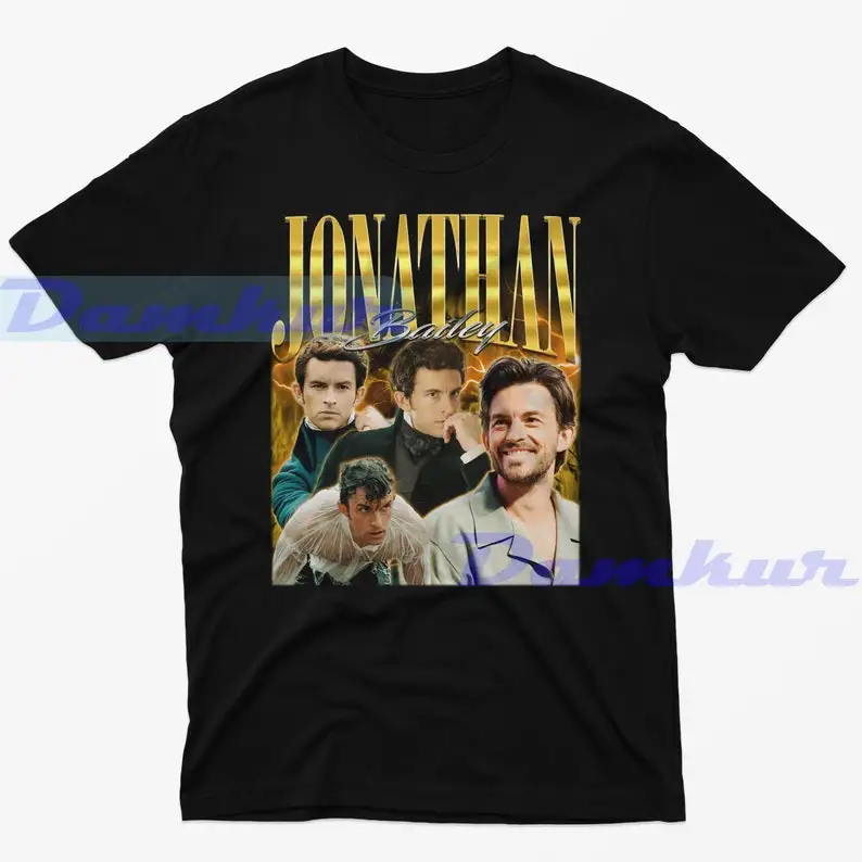 Jonathan Bailey T-Shirt,  90's T-shirt, Jonathan Bailey Fan Tees