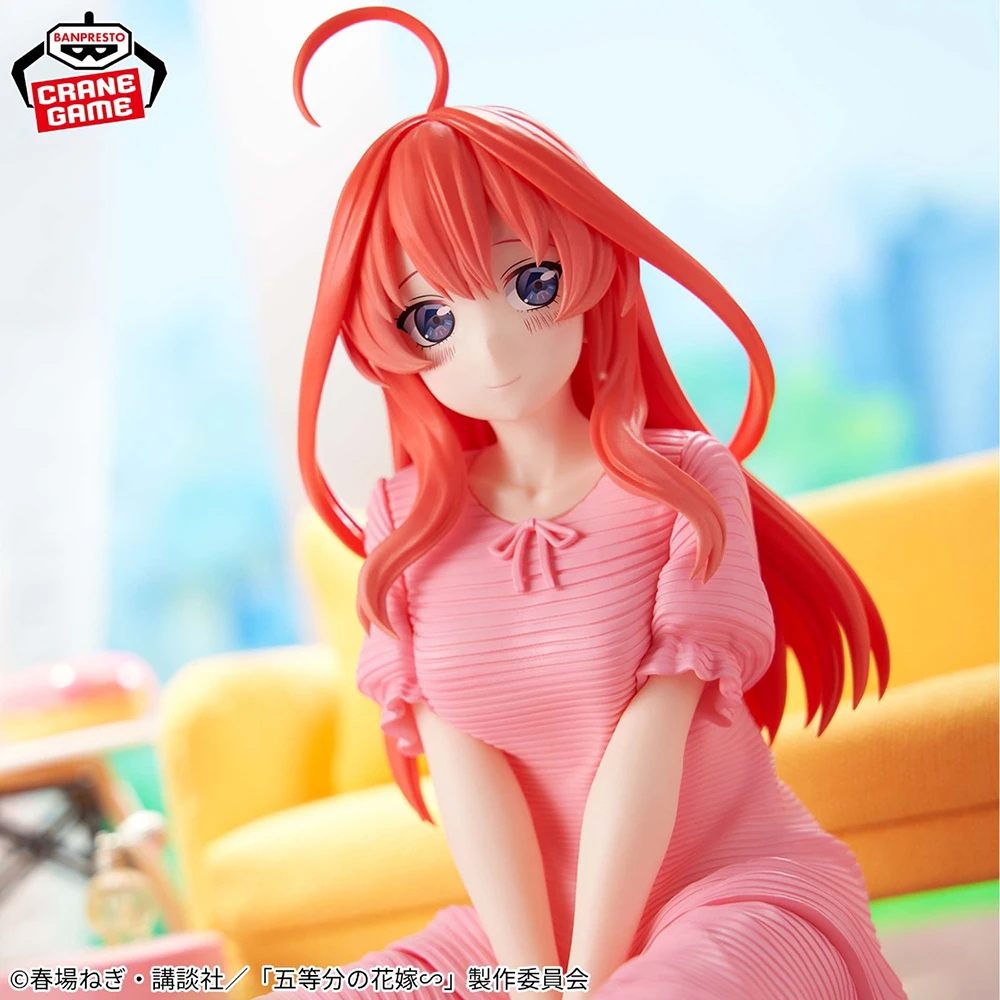 In Stock Banpresto Relax Time Nakano Itsuki The Quintessential Quintuplets Original Action Figure Anime Model Collectible Toys