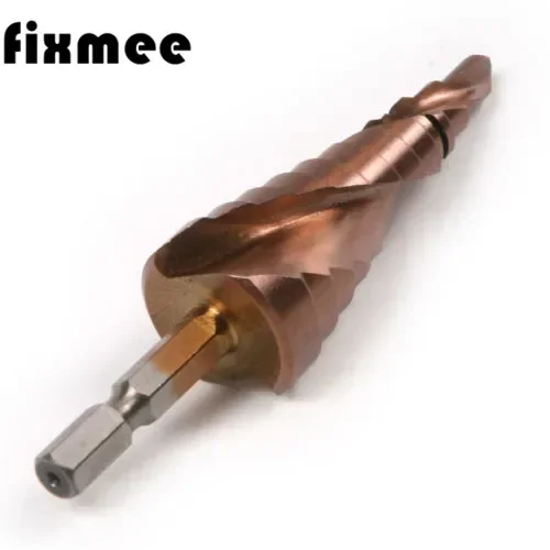 6-24mm 11 Setps HSS-Co/M35 Spiral Groove Hex Shank Step Drill Bits: Metal Delik Açma İçin En Etkin Çözüm