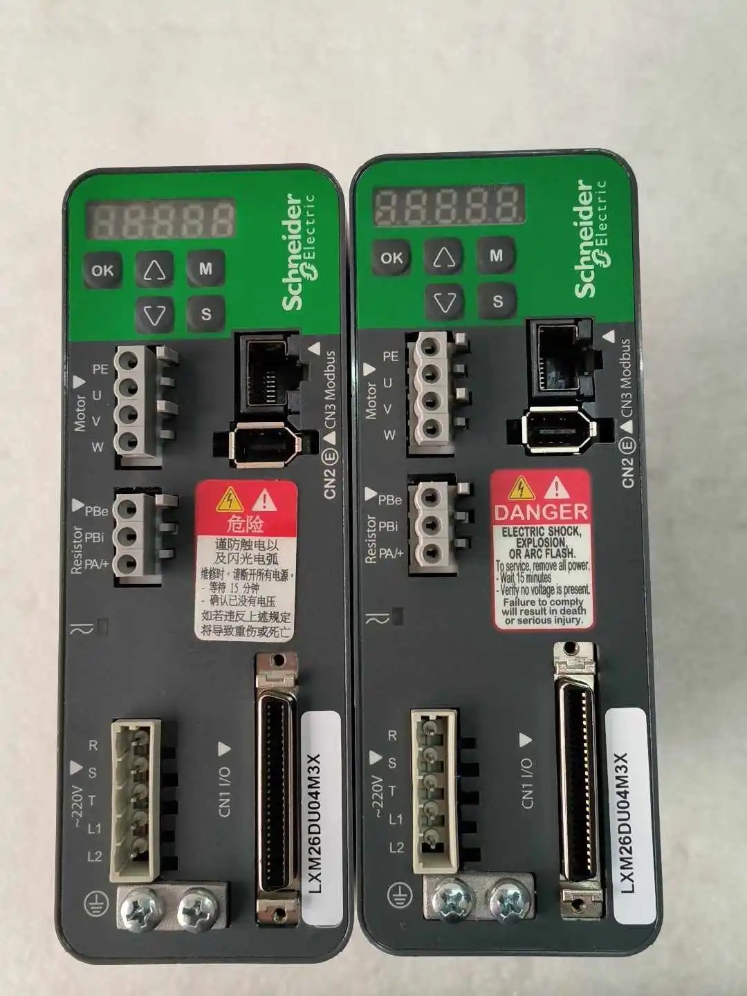 Imagem -02 - Motor de Acionamento Servo para Schneider Lxm26du04m3x Bch2ld0433ca5c