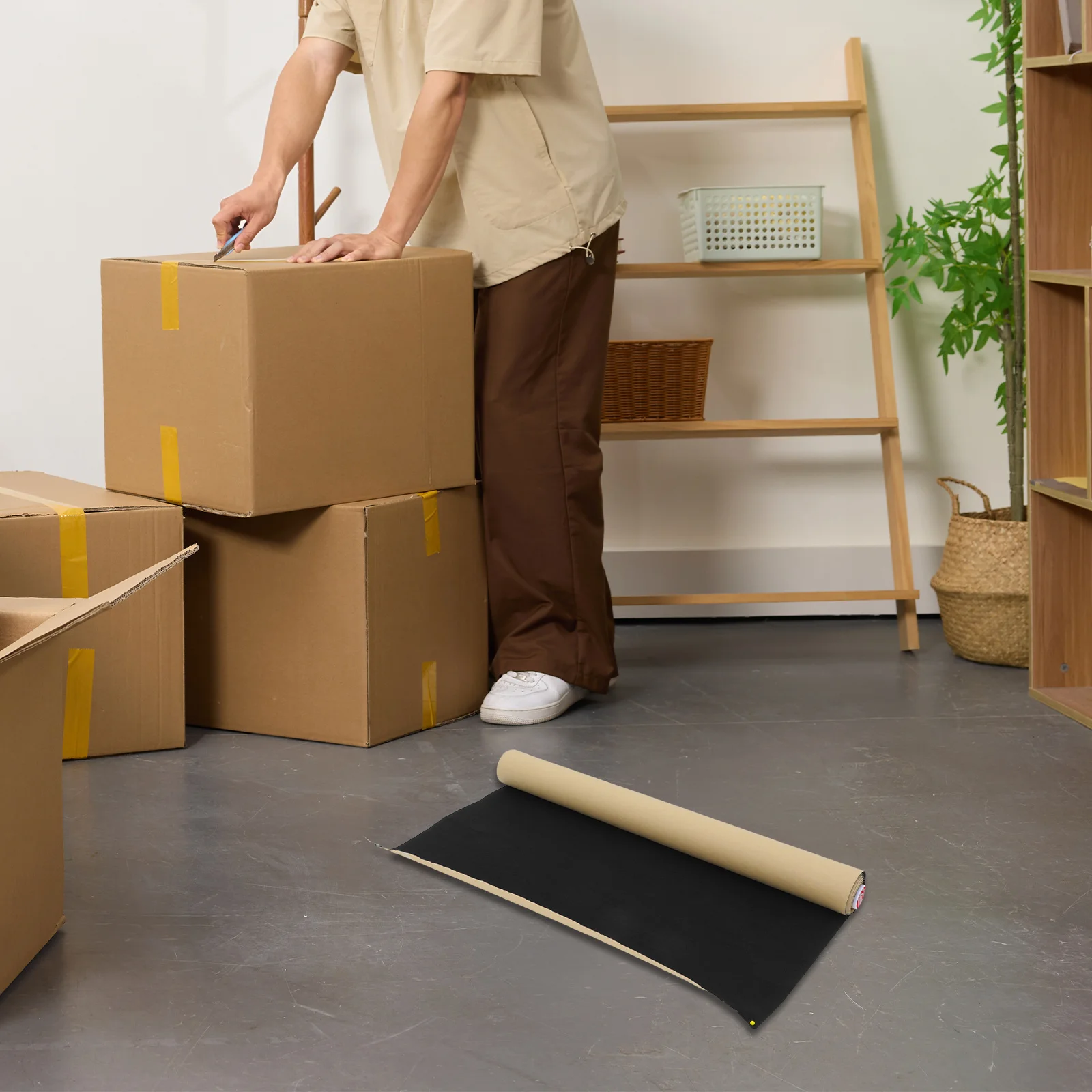 

58.95''X19.26'' Self-Adhesive Flocked Cloth Easy Peel Stick Jewelry Box Lining Soft Fabric For Drawer Liner Decor Craft