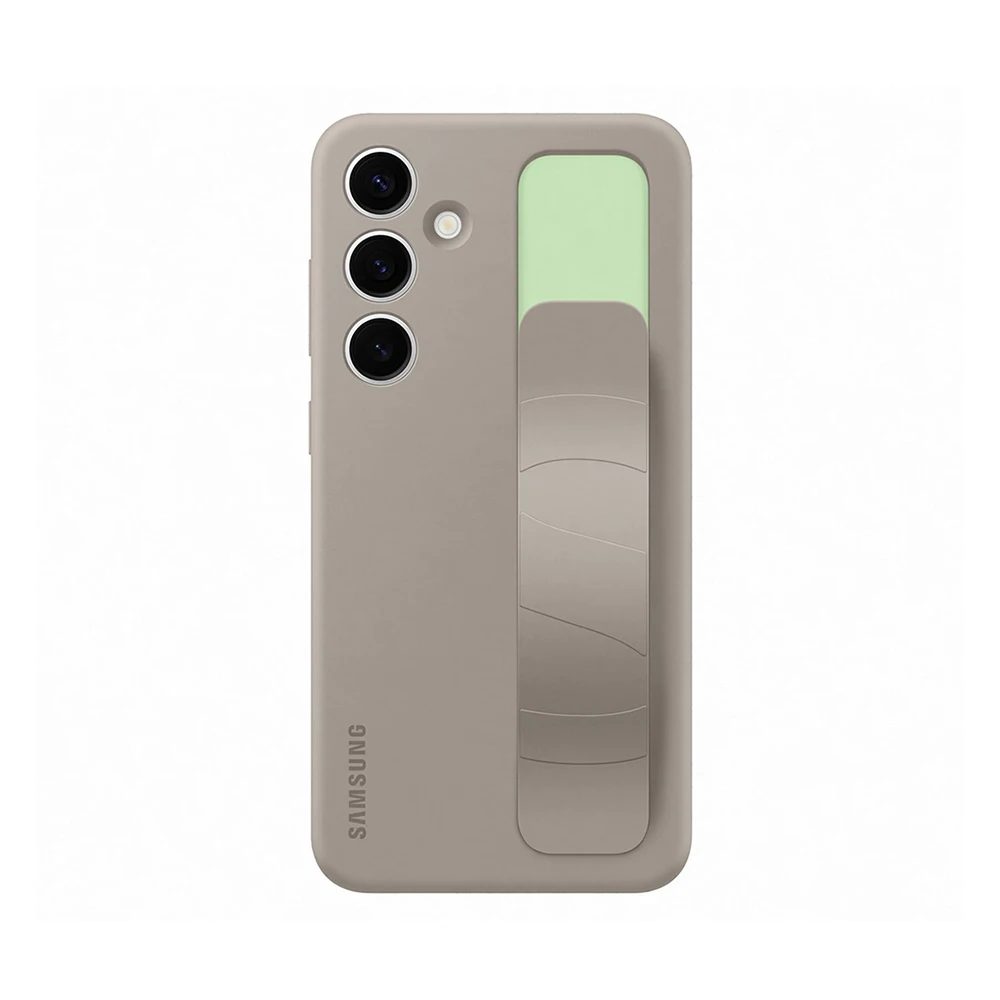 Original Samsung Galaxy S24 Standing Grip Smartphone Case EF-GS921 Slim Design Mobile Phone Finger Holder for Galaxy S24