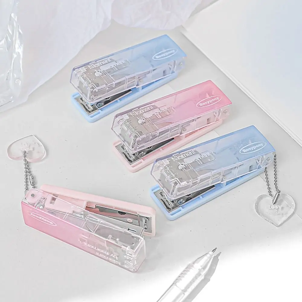 دباسة متينة بسعة 40 ورقة، مستوى مظهر عالي، أدوات تجليد ورق ملونة متدرجة، صغيرة 10 #   اللوازم المكتبية