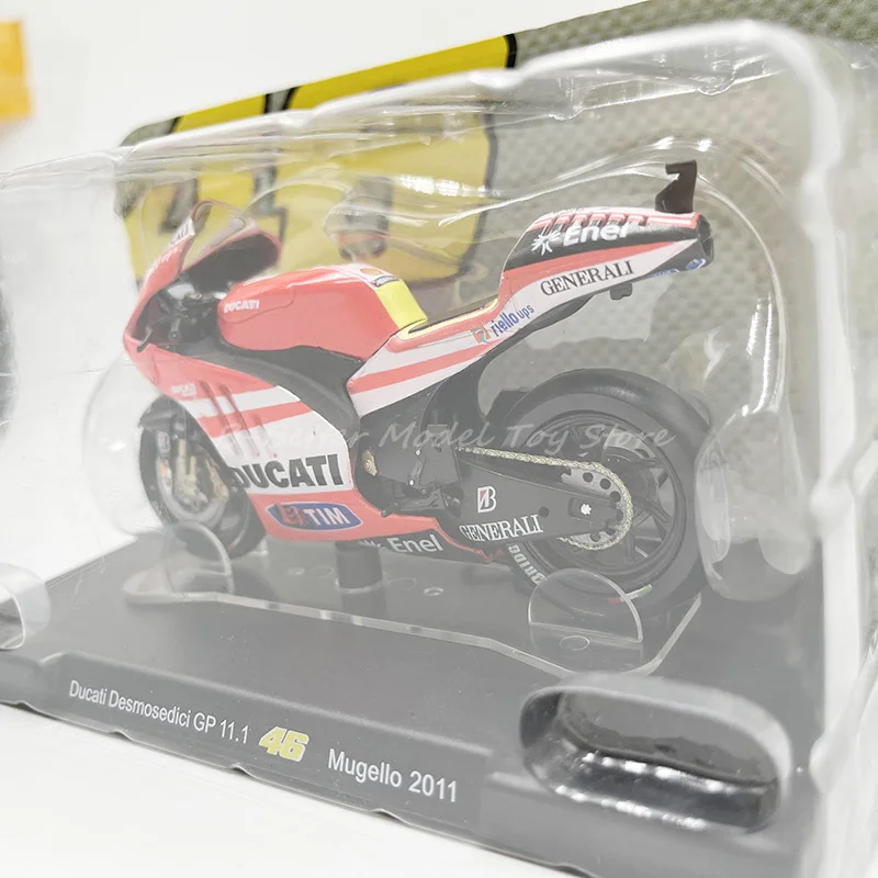 1:18 Diecast Motorcycle Model Toy Desmosedici GP 11.1 Mugello 2011 Replica For Collection