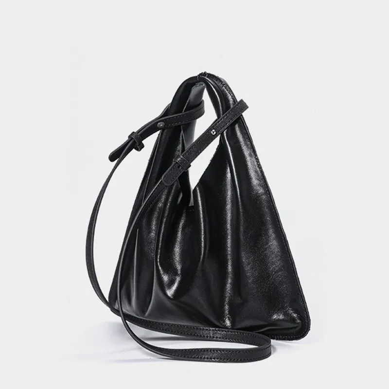 

Genuine Leather Pleated Women's Bag Korean version Dumpling Underarm Shoulder Crossbody high quality Handbag sac a mains femme t