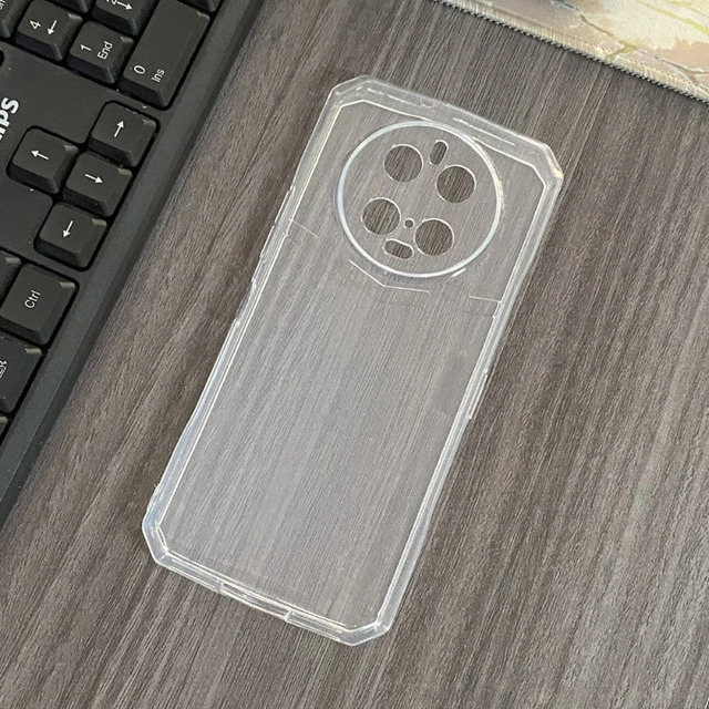 Dla Doogee DK10 miękkie etui na telefon TPU dla DoogeeDK10 DOOGEE DK 10 DOOGEEDK10 czarna przezroczysta obudowa silikonowa Coque