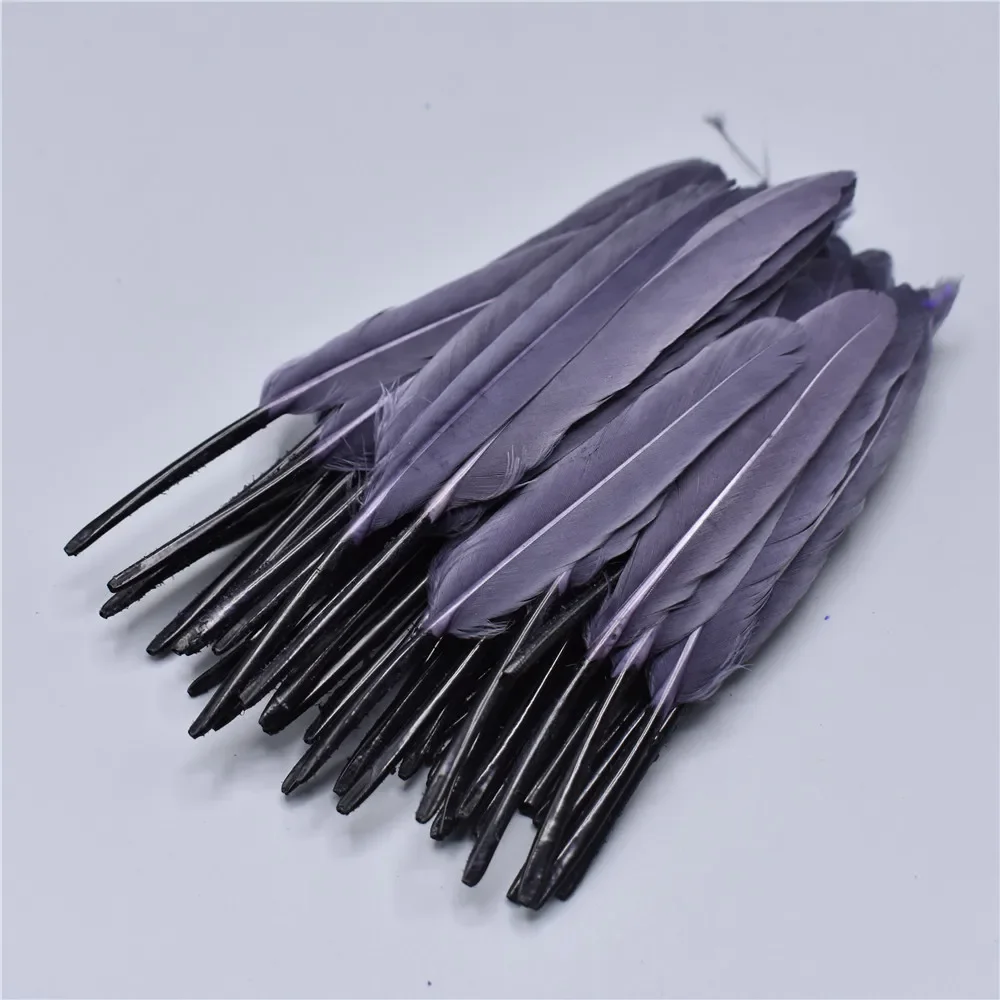 Natürliche rote Entenfedern, lose, 10–15 cm/4–6 Zoll, Entenfedern für Bastelarbeiten, DIY-Schmuck, Accessoires, Dekoration, Federn. – Detail 24