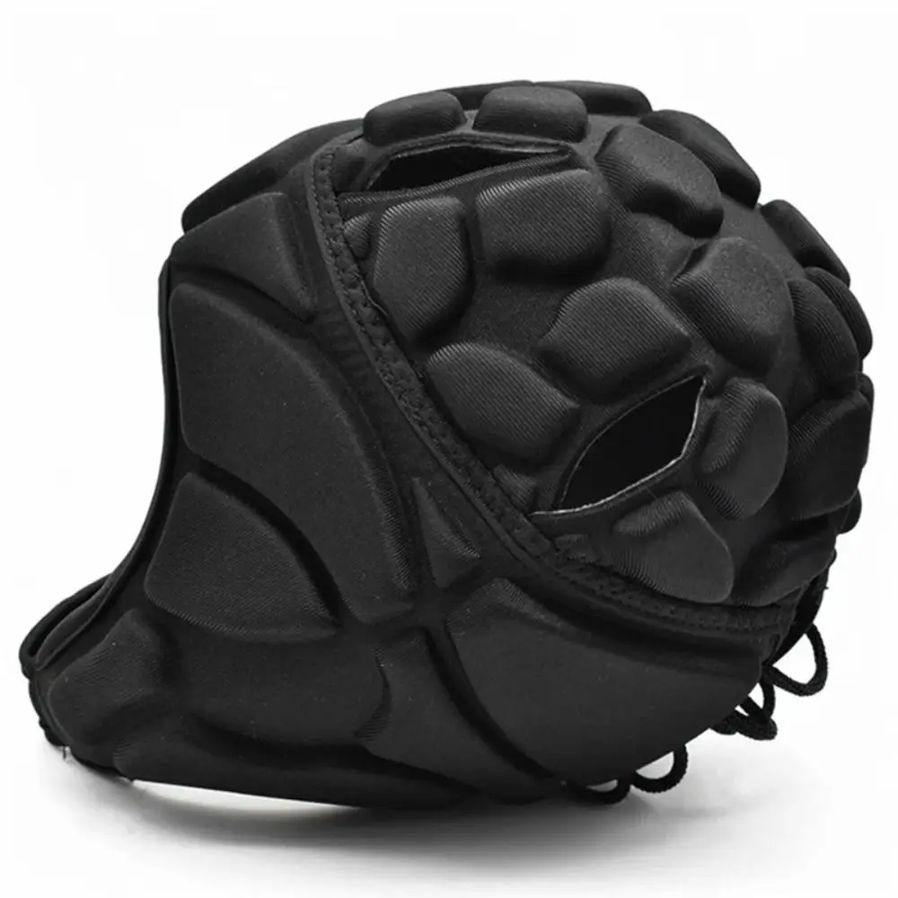 EVA Sponge Padded Football Protect Helmet Anti-collision Shock Absorption Goalkeeper Helmet Breathable Head Guard