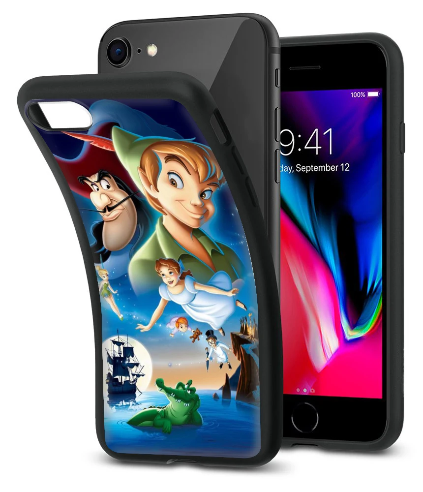 X11 Disney Peter Pan Custodia morbida in silicone per Moto G 5G G9 G30 G50 G60 G52 E7 Power E32