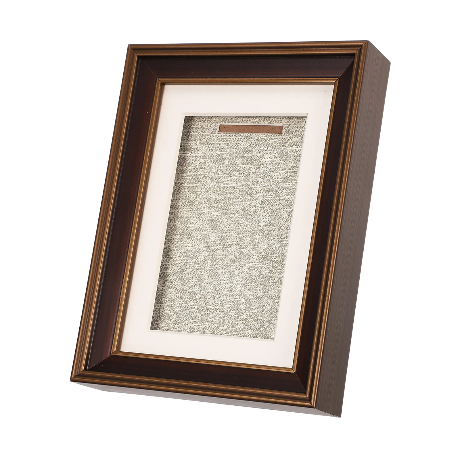 Elegant Solid Wood Medal Display Frame Shadow Box Case for Marathon Awards Swimming Certificates Desktop Photo Display Stand