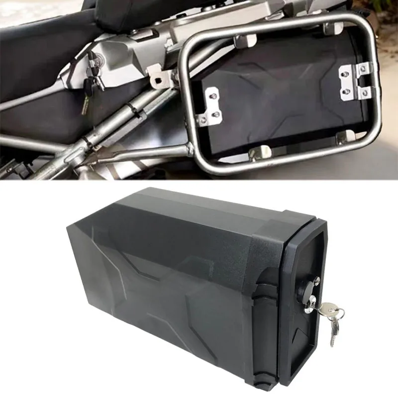 

5L Motorcycle Storage Case Side Bracket Tool Box For BMW R1200GS R1250GS Adventure ADV F850GS F750GS For Benelli TRK502