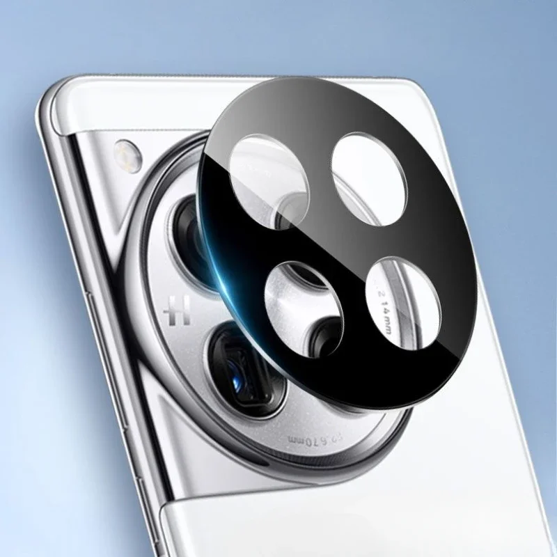 

Защитная пленка для объектива камеры 3D для OnePlus 12, задняя защитная пленка из закаленного стекла для 1 + One Plus 12, Антибликовая кольцевая пленка для объектива