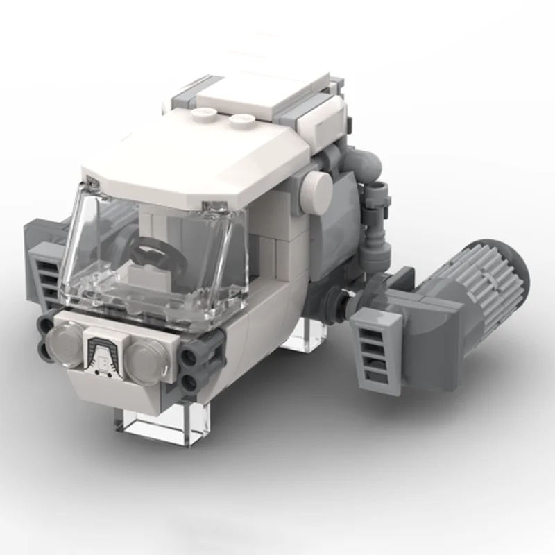 125 個 MOC スターバトル AV シングルパーソンカーゴスピードモデルビルディングブロッククリスマスギフト建築おもちゃ教育レンガ