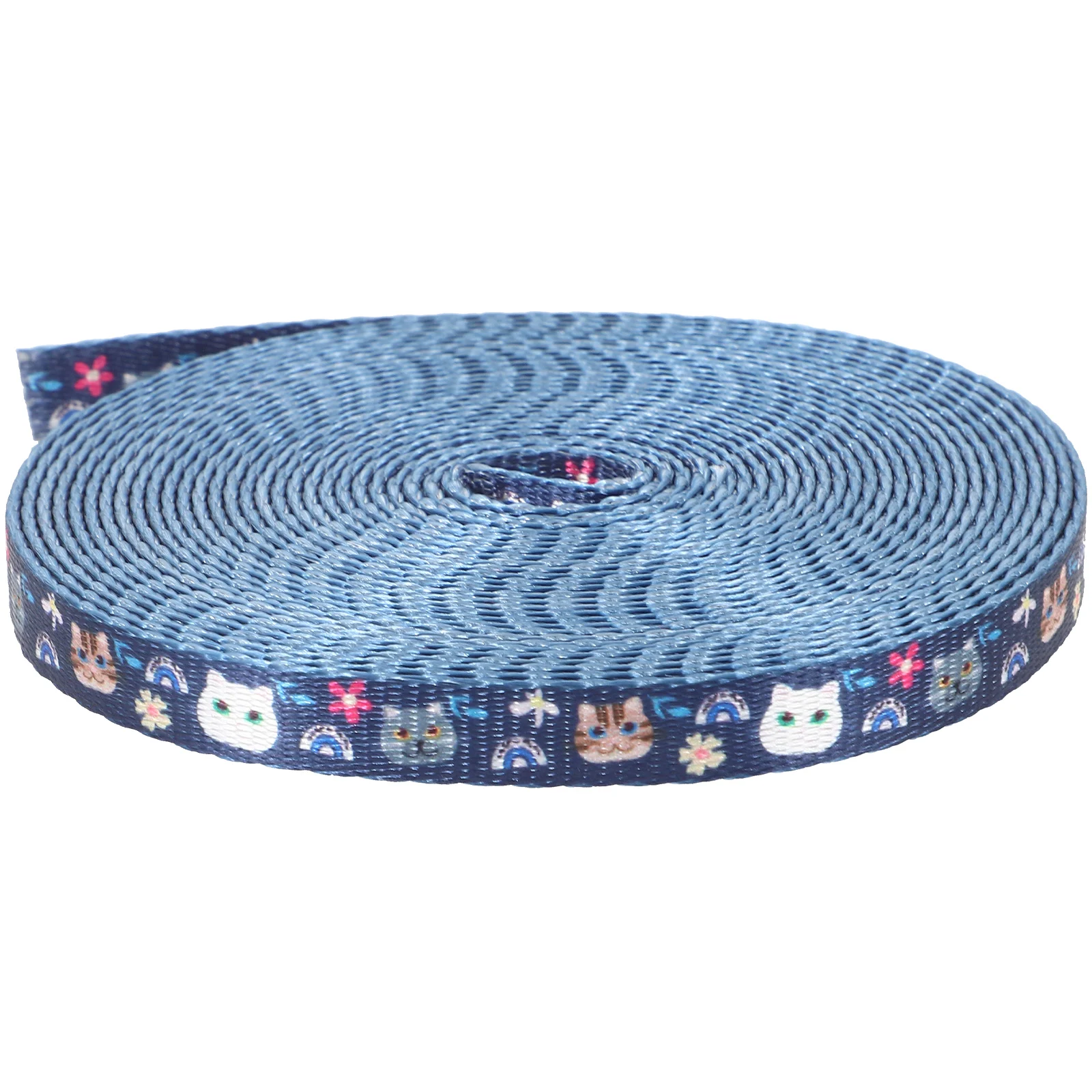 

Polyester Belt Pet Collar Making Material 1cm 4 5M DIY Cat Dog Collar Leash Supplies Craft Material Pet Accessories
