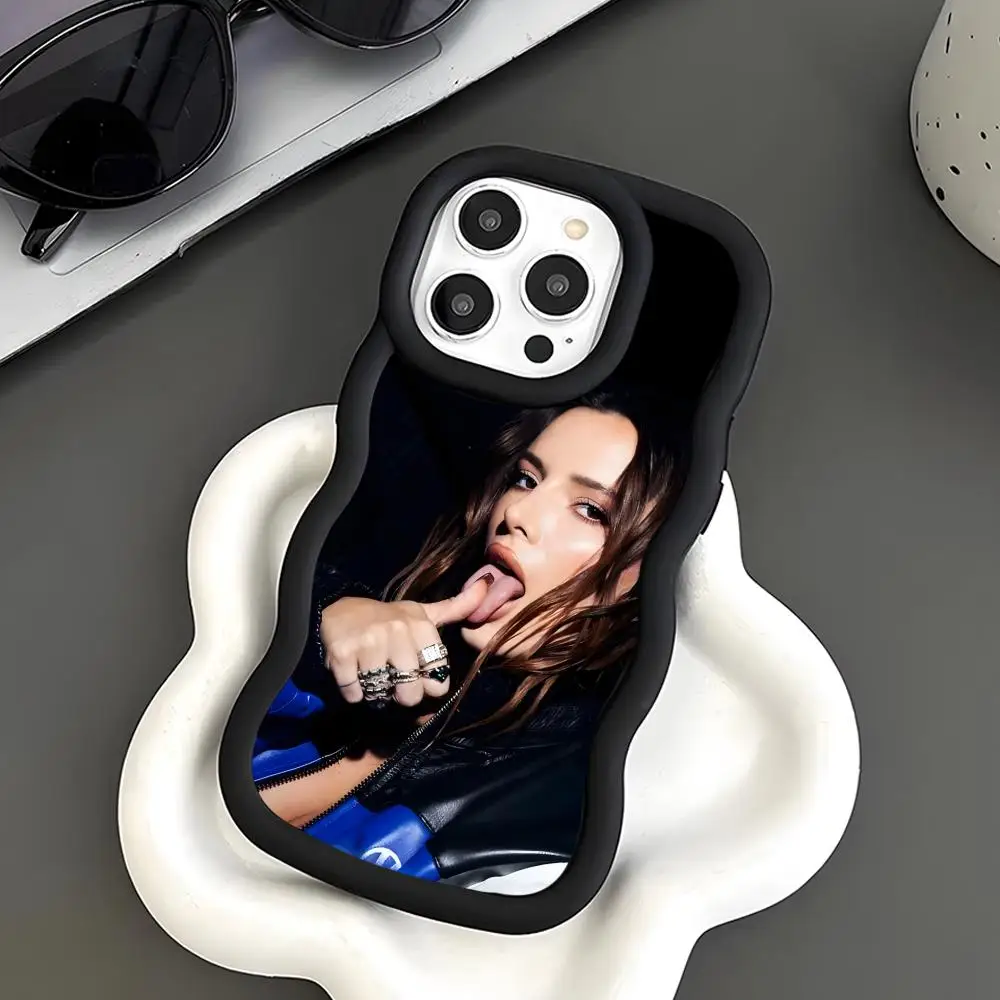 

Bella Thorne Wavy Edge TPU Mobile Phone Case for iPhone 17 16 15 14 13 12 11 Air Pro Max Plus Colorful Cover