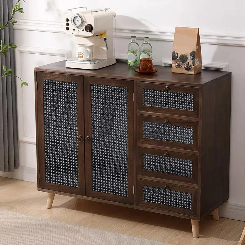 Black/white New Color Plastic Octagonal Rattan Roll Furniture Chair Table Cabinet Door DIY Making Materials Repair Surface Tools
