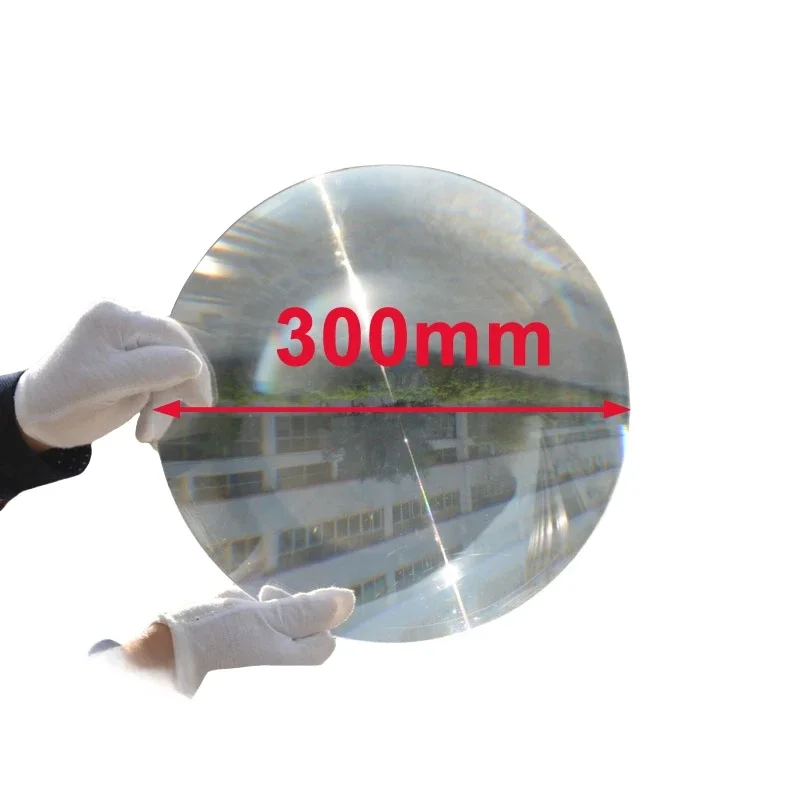 Circular Fresnel Lens Spotlight Diameter 300mm LED Lens Acrylic Vase Magnifying Glass High-definition 3x