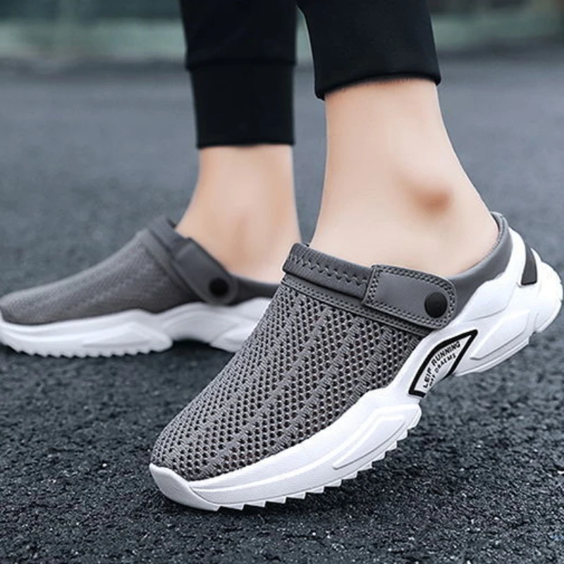 Summer Men\'s Half Slippers Casual sneakers Student Sandals Men Shoes Fashionable Men\'s Sports Shoes Beach Shoes tenis marculino