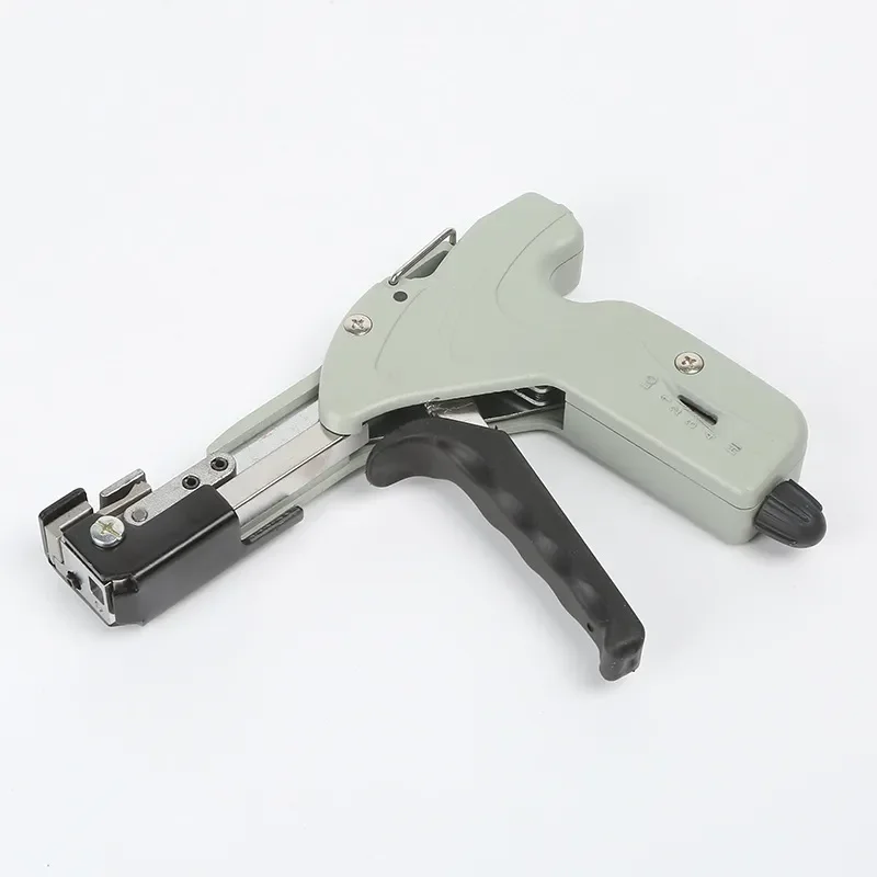 Stainless Steel Cable Tie Gun Self-Locking Cutting Tightening Tool 3 Seconds Fast Installation for Electrical Wiring
