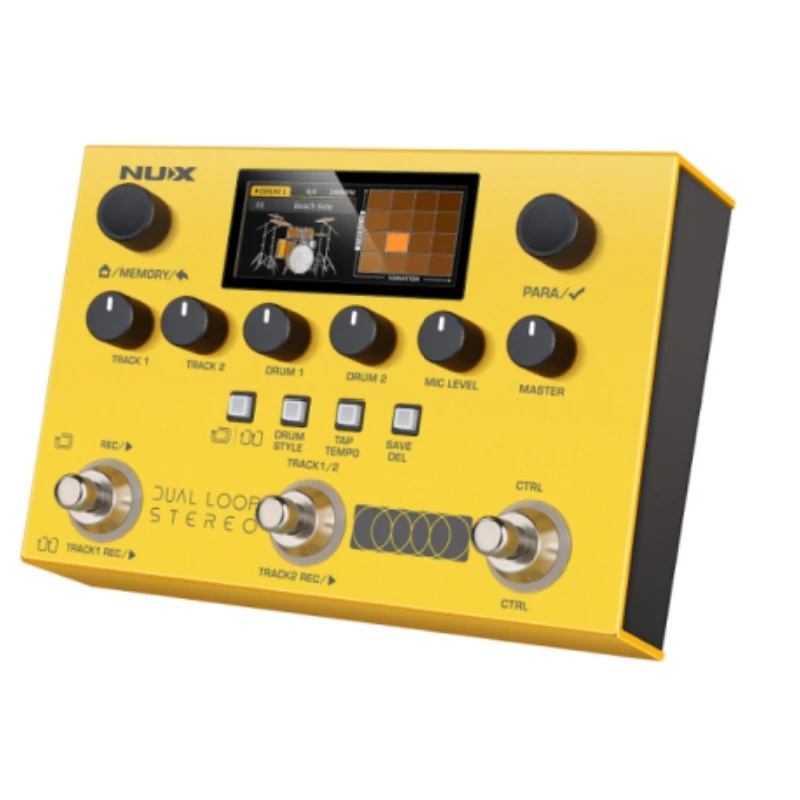Pedal Dual-track Looper & Dual Drum Kit With Best-in-class 32-bit Ad/da And 32-bit Floating-point Processing For Guitarists