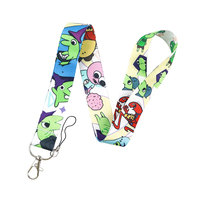 Cute Smile Friends Neck Strap Lanyards For Keychain Badge Holder ID Credit Card Pass Hang Rope CellPhone Charm Accessories Gifts