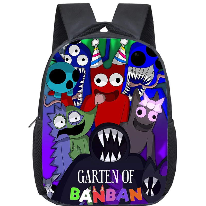 

Garten Of BanBan Cartoon School Bags Kindergarten Backpack For Preschool Boys Girls Lightweight Kids Bookbag Anime Backpacks