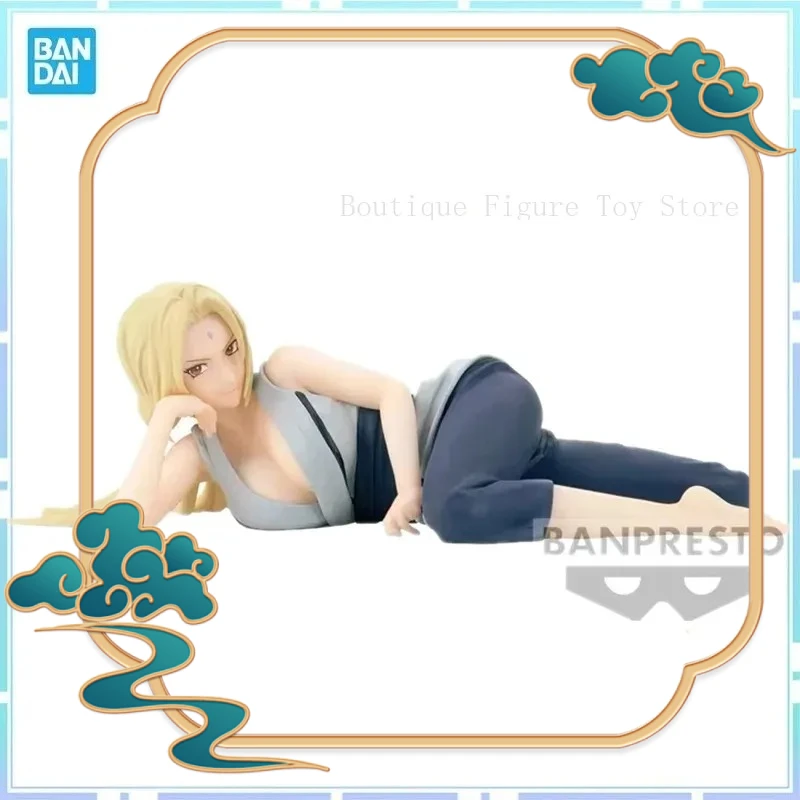 

Bandai Original Banpresto Anime Naruto Shippuden Tsunade Relax Time PVC Action Figure Model Collection Toy Gifts