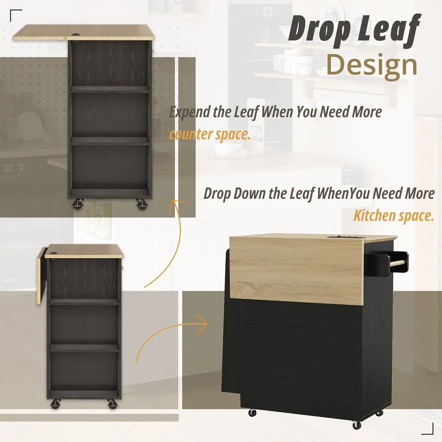Thumbnail 4 - #18 Rolling Kitchen Islands List of Top Picks