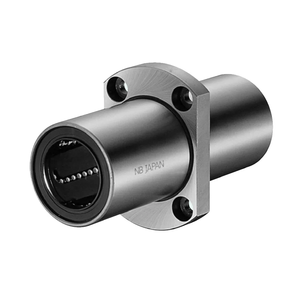 NB SMTC Center Circular Chamfer Flange Double Type Linear Bushing Bearing SMTC8UU SMTC10UU SMTC20UU