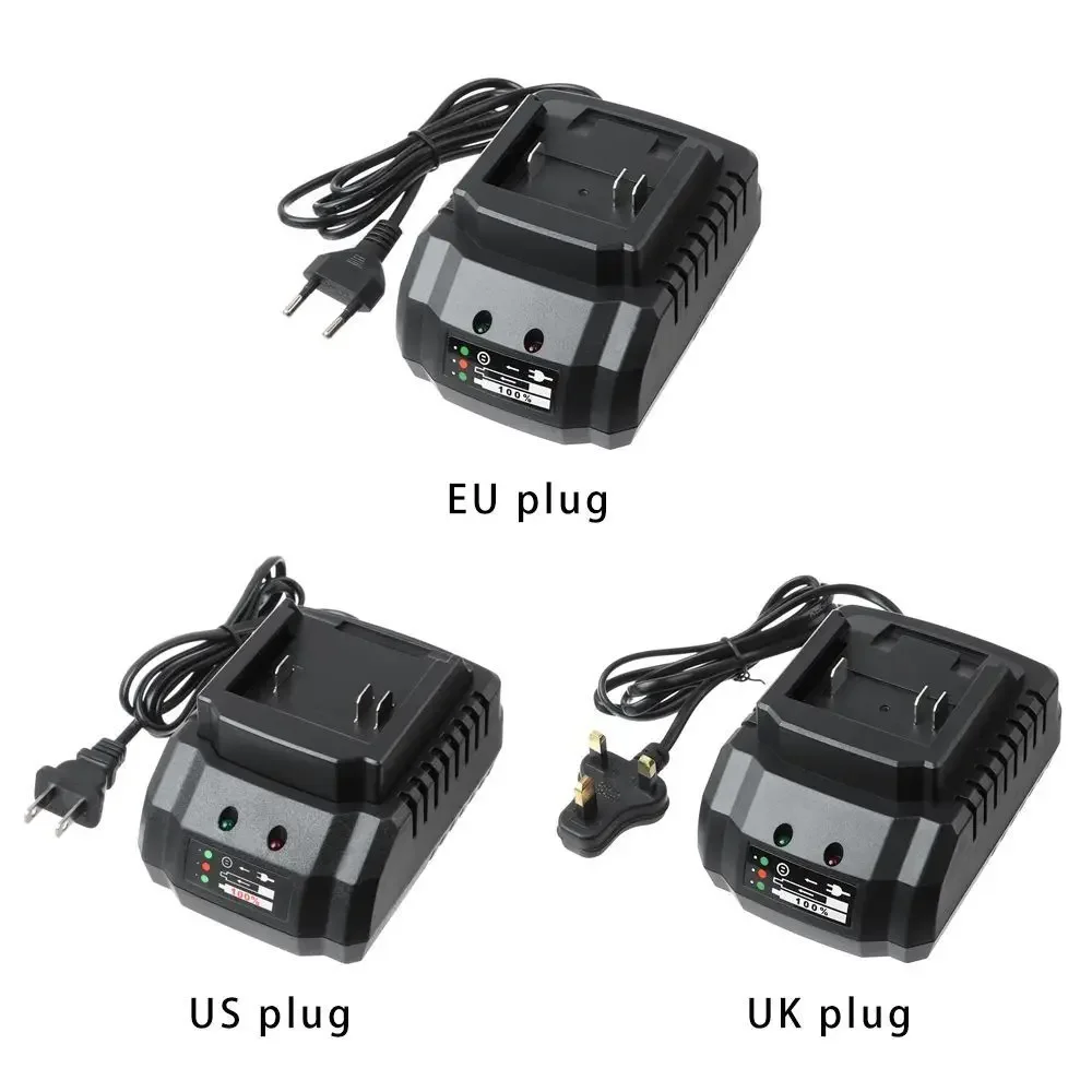 1Pcs Portable Battery Charger Power Tool US/EU plug Li-ion Charging Adapter Replacement Parts 18V 21V for Makita