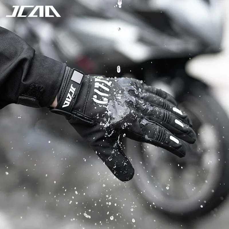 

Men's Waterproof Touchscreen Motorcycle Gloves Anti-Fall Durable Protection for Motocross ATV BMX MTB Riding Breathable Gloves