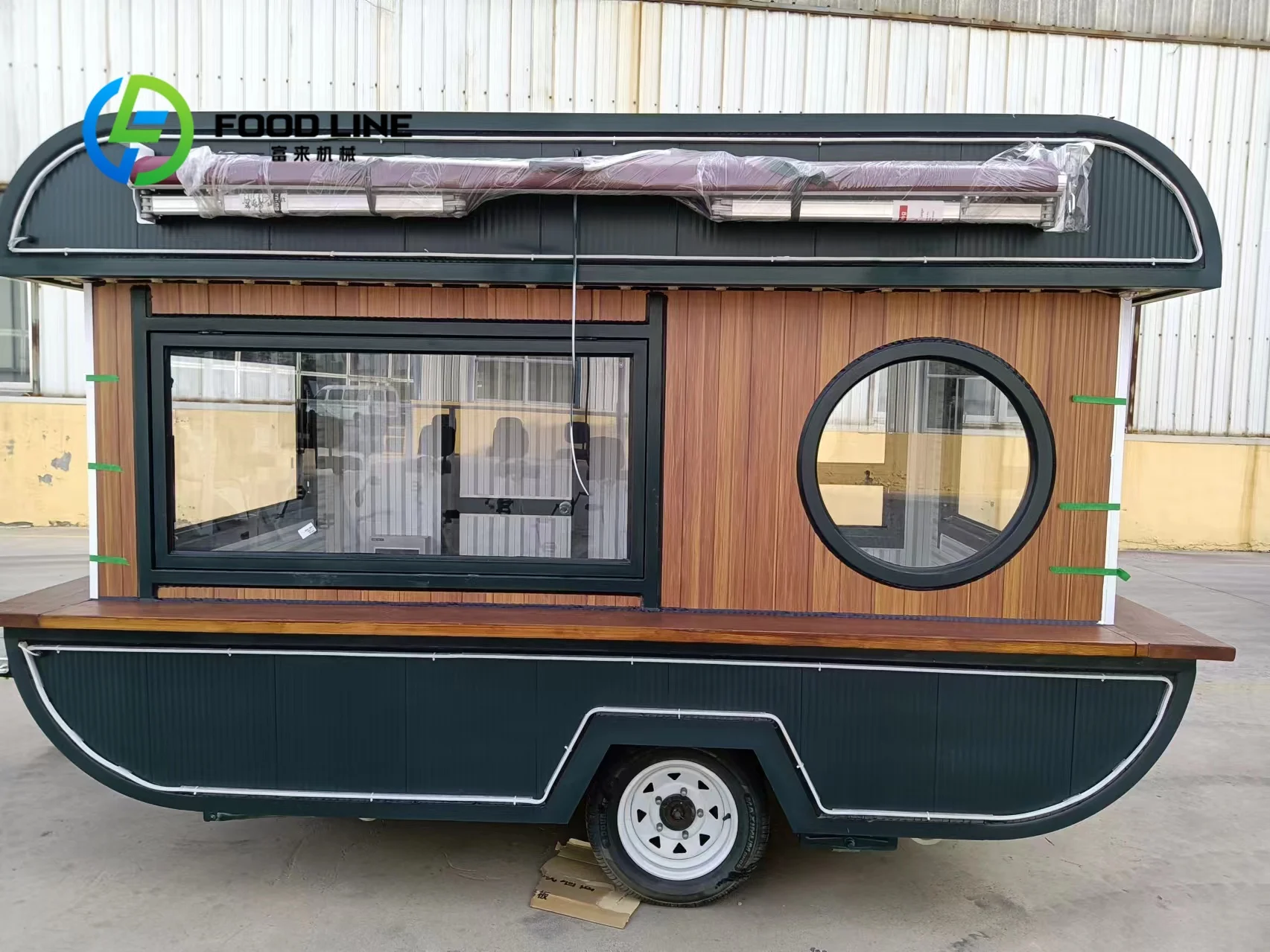 شاحنة طعام مقطورة القهوة Mingtai، مبيعات المصنع مباشرة عالية الجودة، لبيع الوجبات السريعة، الآيس كريم، هوت دوج، البرغر، إلخ #2